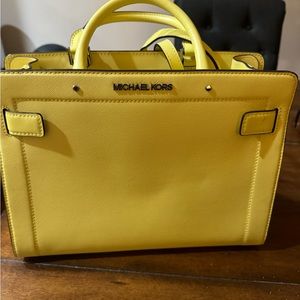 Yellow, Michael Kors Purse
